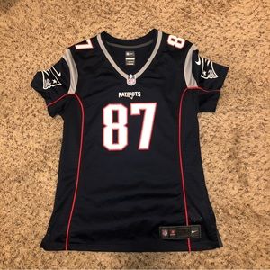 Patriots Gronkowski Jersey Womens Medium